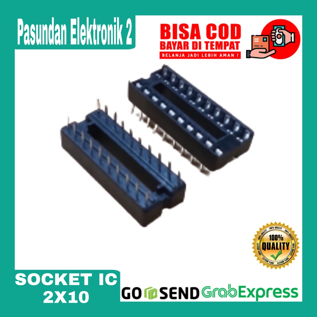 SOCKET IC 2X10 SOKET IC 20 PIN