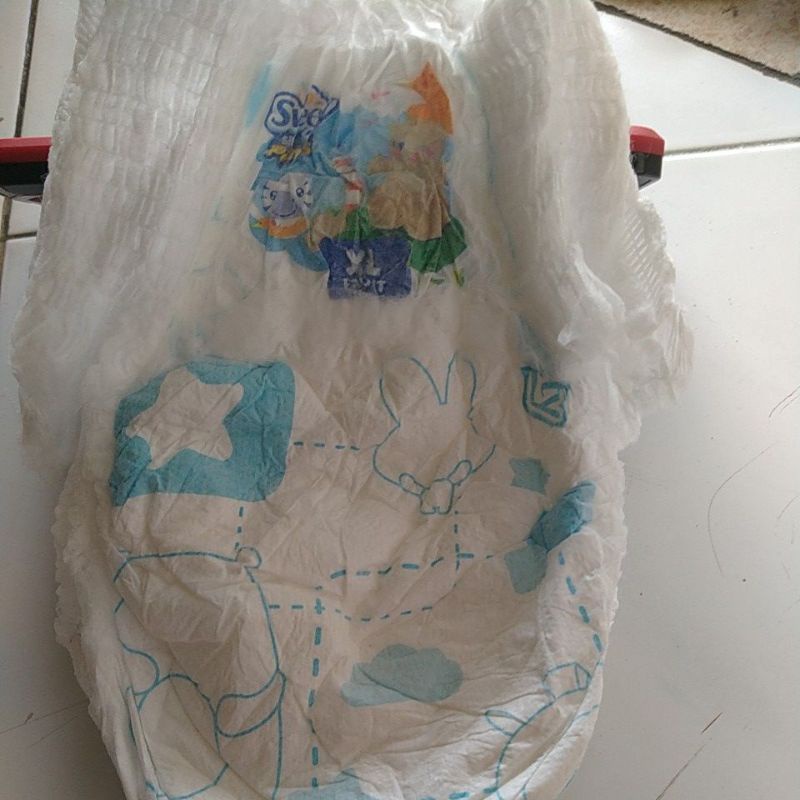 sweety silver pants size XL (diapers curah non kemasan) original