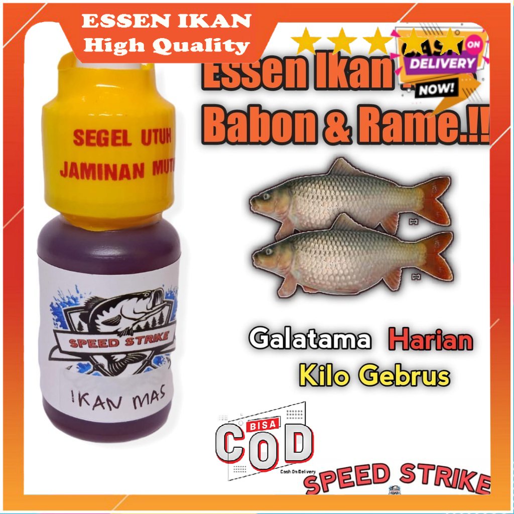 COD UMPAN IKAN Essen Ikan Mas Babon dan Rame Paling Ampuh