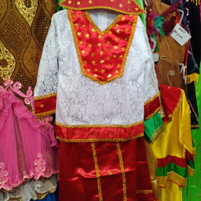 ANAK-NASIONAL-ADAT-PAKAIAN- BAJU ADAT MALUKU CEWE -PAKAIAN-ADAT-NASIONAL-ANAK.