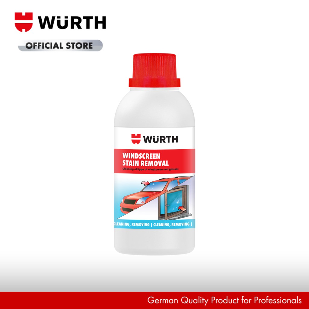 Wuerth Windscreen Stain Removal 250 ml - Pembersih Jamur Kaca Wurth