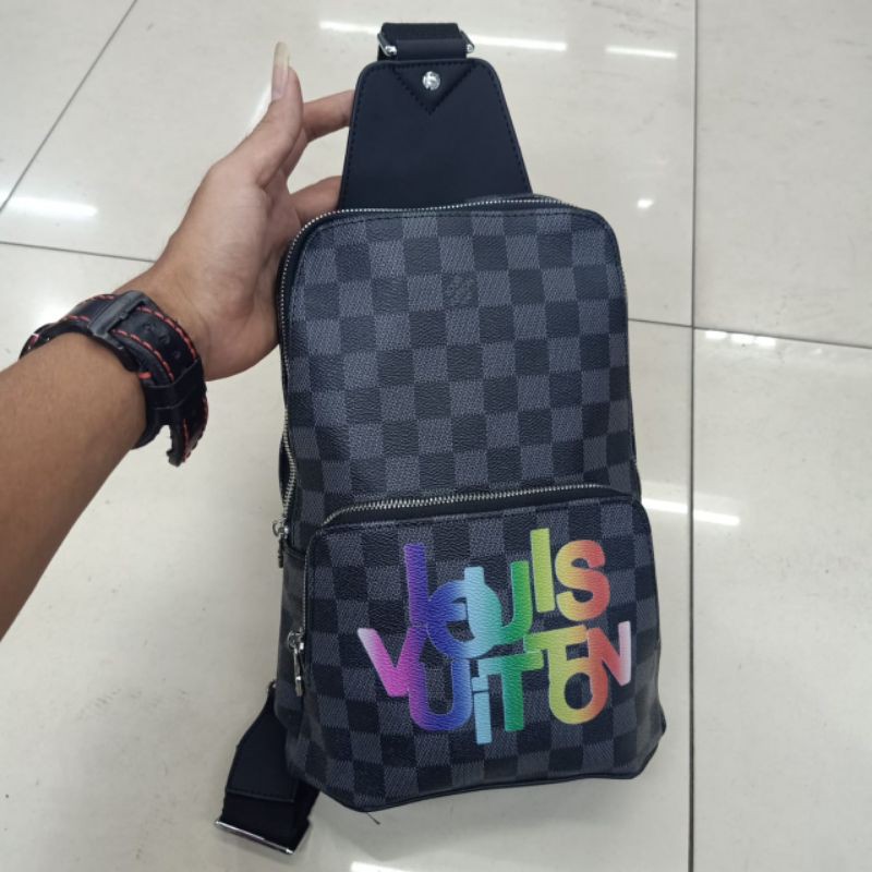 Sling Bag LV Avenue Grafithie Body Bag Premium Quality