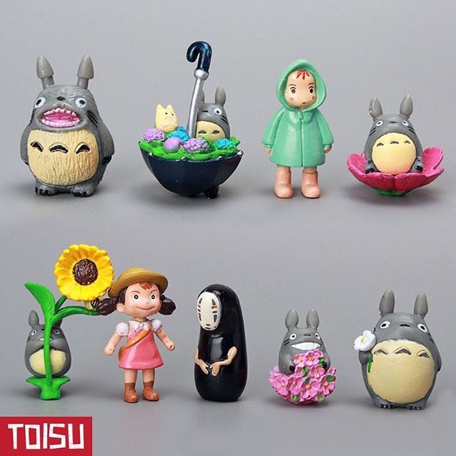 Ghibli Mini Figure Set of 9 pcs
