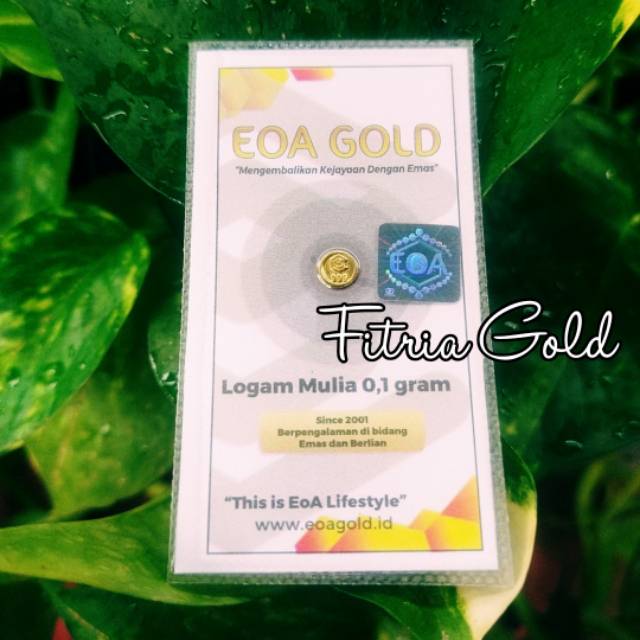 EOA GOLD 0.1 gram