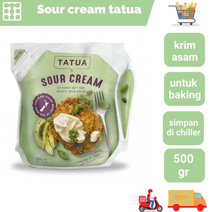 

(BISA COD) SOUR CREAM TATUA 500 GR