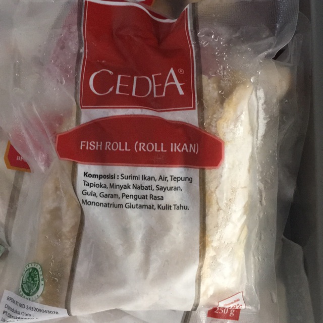 

Cedea fish roll 250 grm