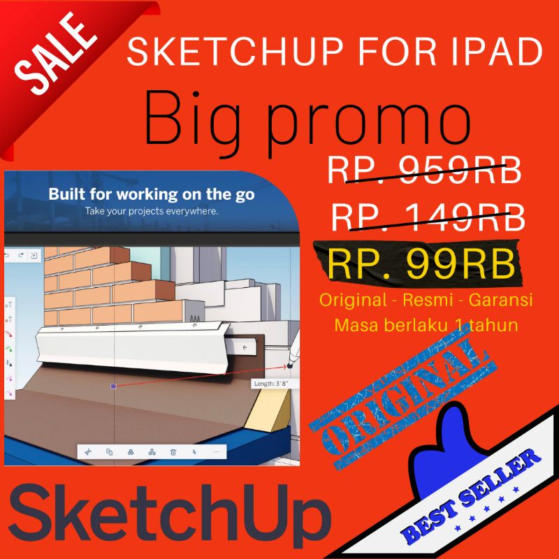 Best Apps Sketchup for iPad - Sketchup iPad (Original)