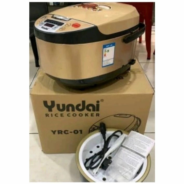 RICE COOKER DIGITAL YUNDAI YRC-01/RICE COOKER SERBAGUNA/RICE COKKER YUNDAI ORI