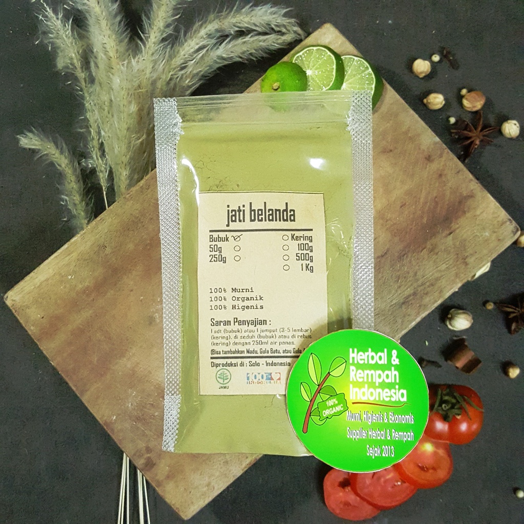 

Jati Belanda Bubuk - 50 GR / REMPAH / JSR / 100% MURNI