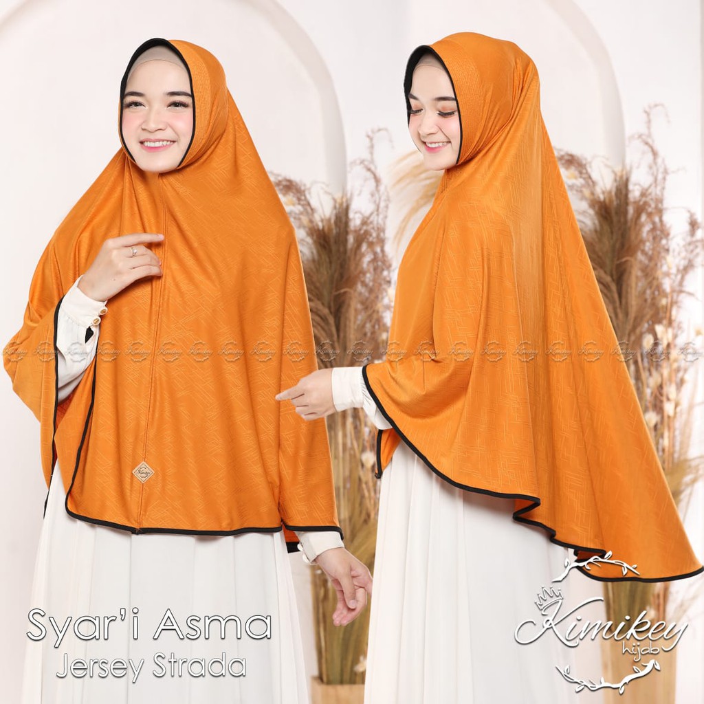 Jilbab Instan Jumbo list Syarí Azma  By Kimikey-KUNYIT