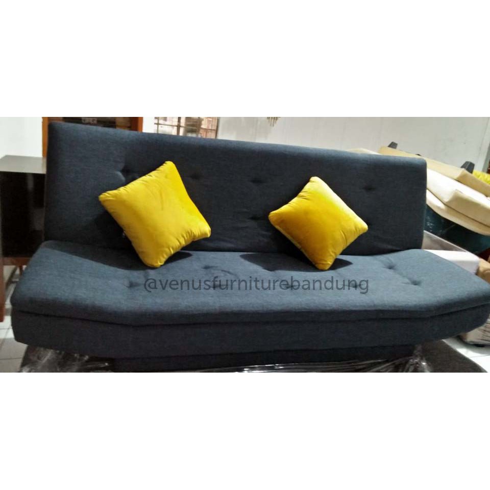Sofa bed single tempat tidur minimalis ruang tamu keluarga sailor bantal BANDUNG