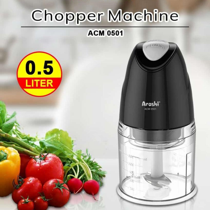 FOOD CHOPPER MINI ARASHI ACM 0501 MINI BLENDER ELEKTRIK FOOD PROCESSOR