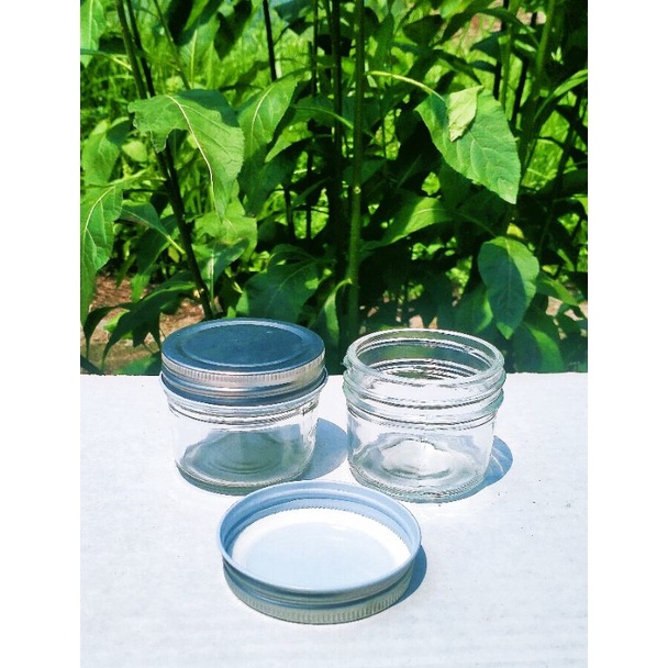 MASON JAR KACA TOPLES KACA 100ML