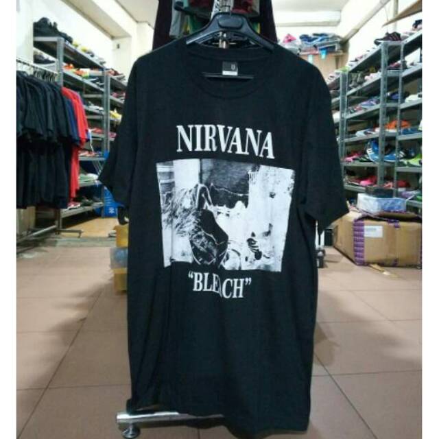  KAOS  BAND NIRVANA BUILT  UP  Shopee Indonesia