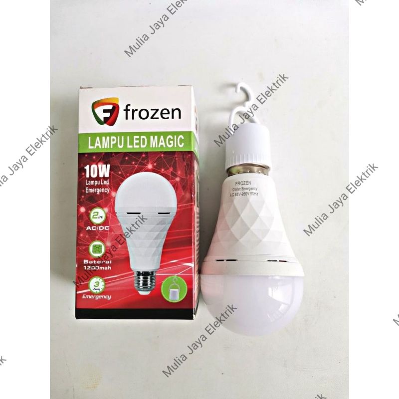 Jual LAMPU MAGIC EMERGENCY 10W FROZEN | Shopee Indonesia