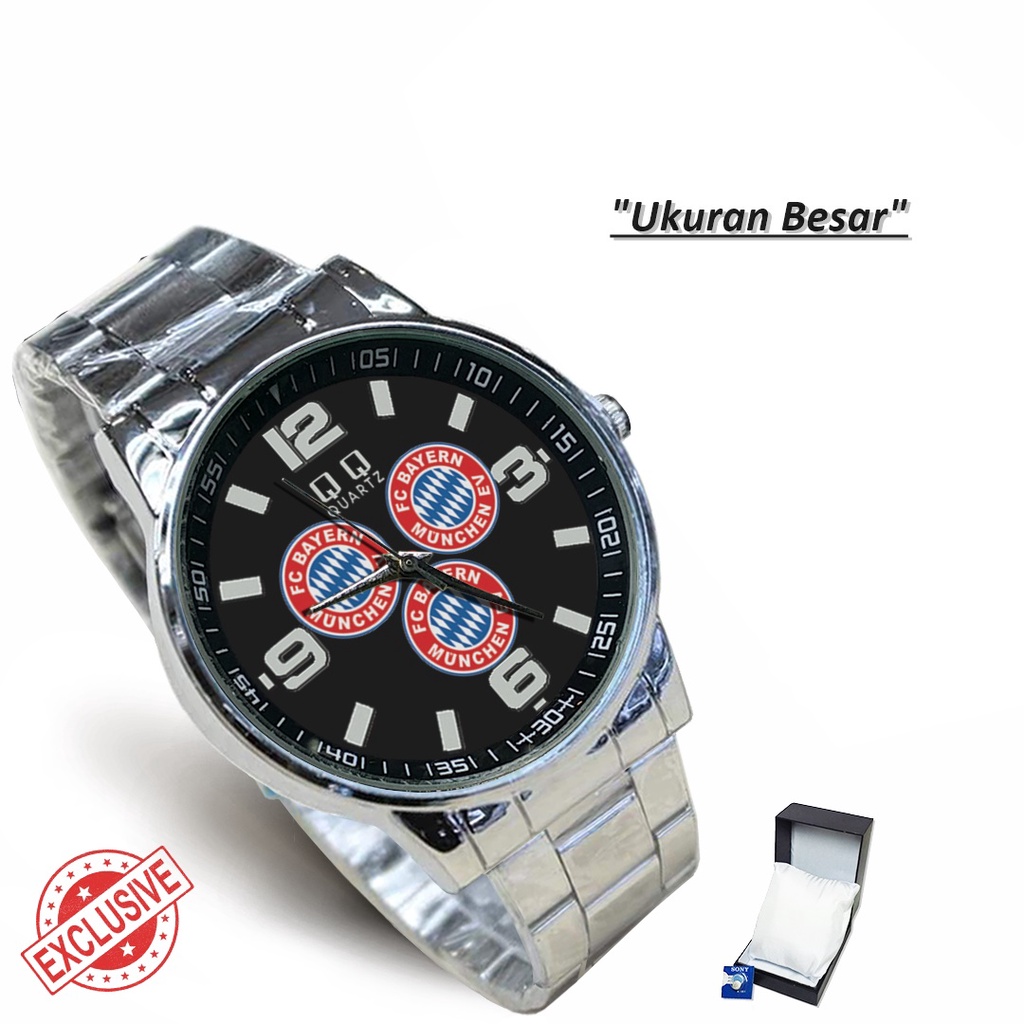 Jam Tangan Rantai Couple BAYERN MUNCHEN (Keren)