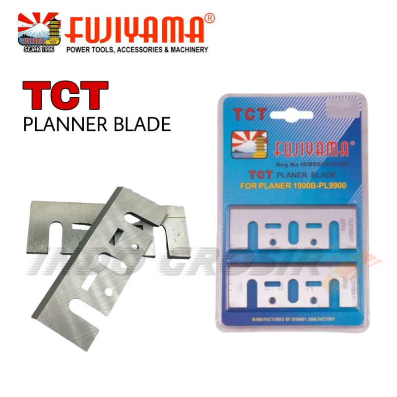 Fujiyama Pisau Serut Planner  / Tct Planner Blade For Planer 1900B-PL9900 / Circular Slitter Pisau