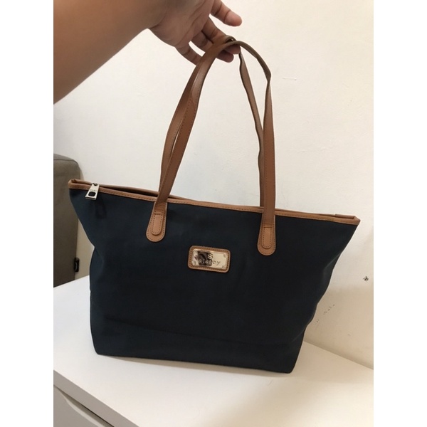 TAS TOTE SISLEY NAVY PRELOVED