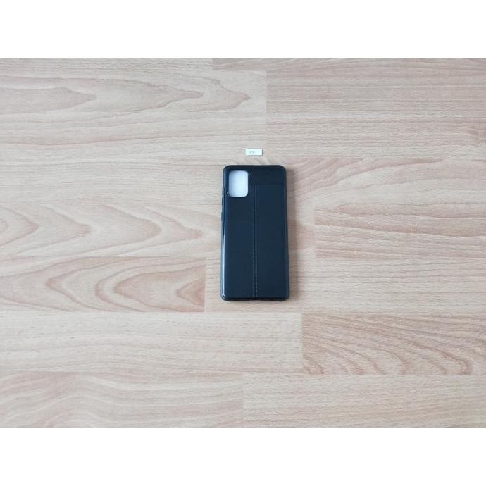 Auto Focus Case Leather Samsung Galaxy A71 (A715) Grb-1719