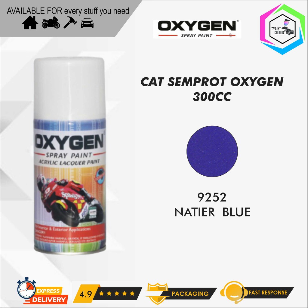 Cat Semprot / Pylox OXYGEN - 9252 NATIER BLUE