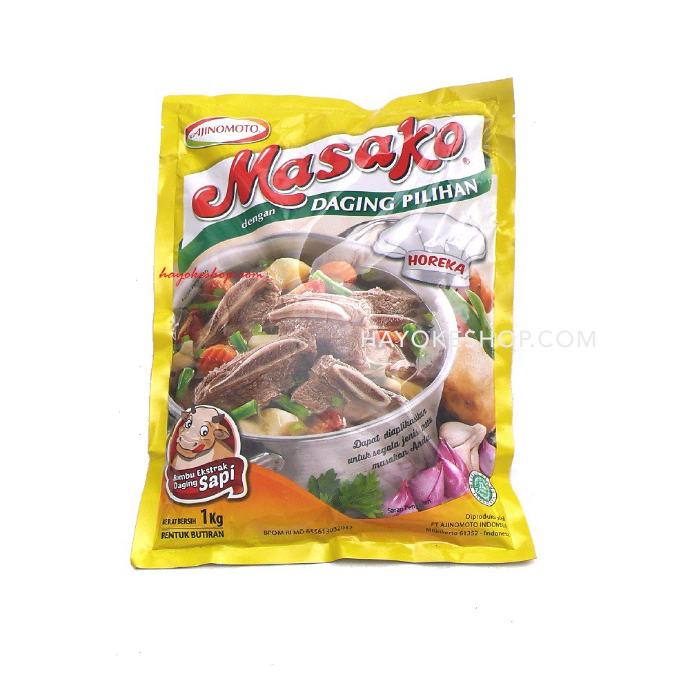 

MASAKO SAPI 1KG X 12PCS PER KARTON