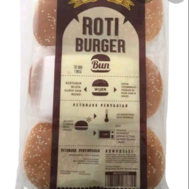 

Roti burger wijen Bernardi isi 6 pcs