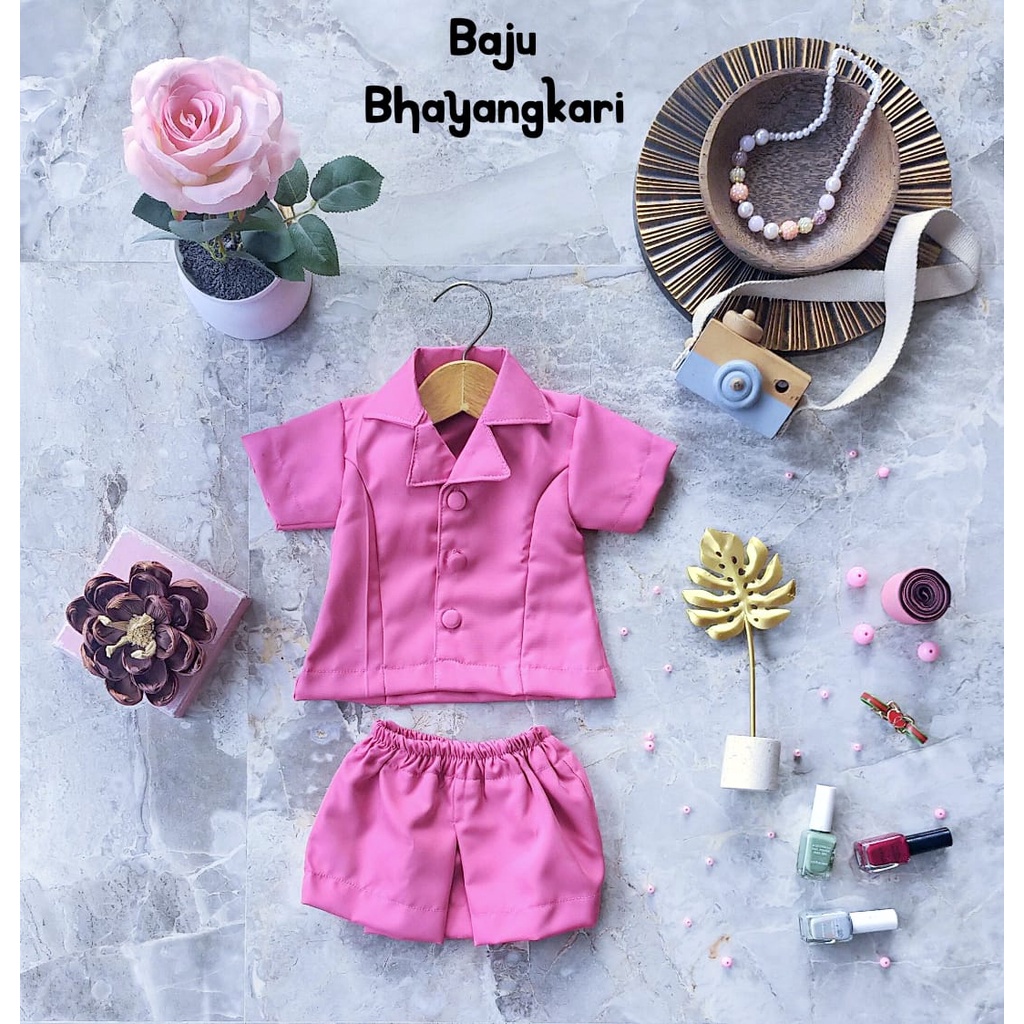 Kostum Bhayangkari  Baby Newborn/Baju Bayi Tentara/Kostum Baby PhotoShoot/Baju Bayi Lucu