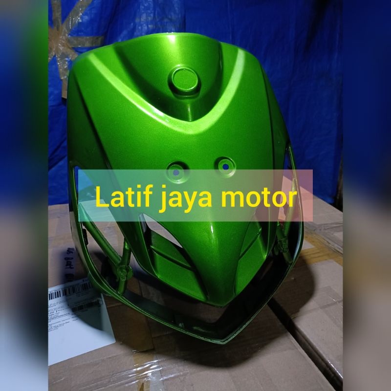 cover panel dasi tameng depan Yamaha Mio sporty smile hijau