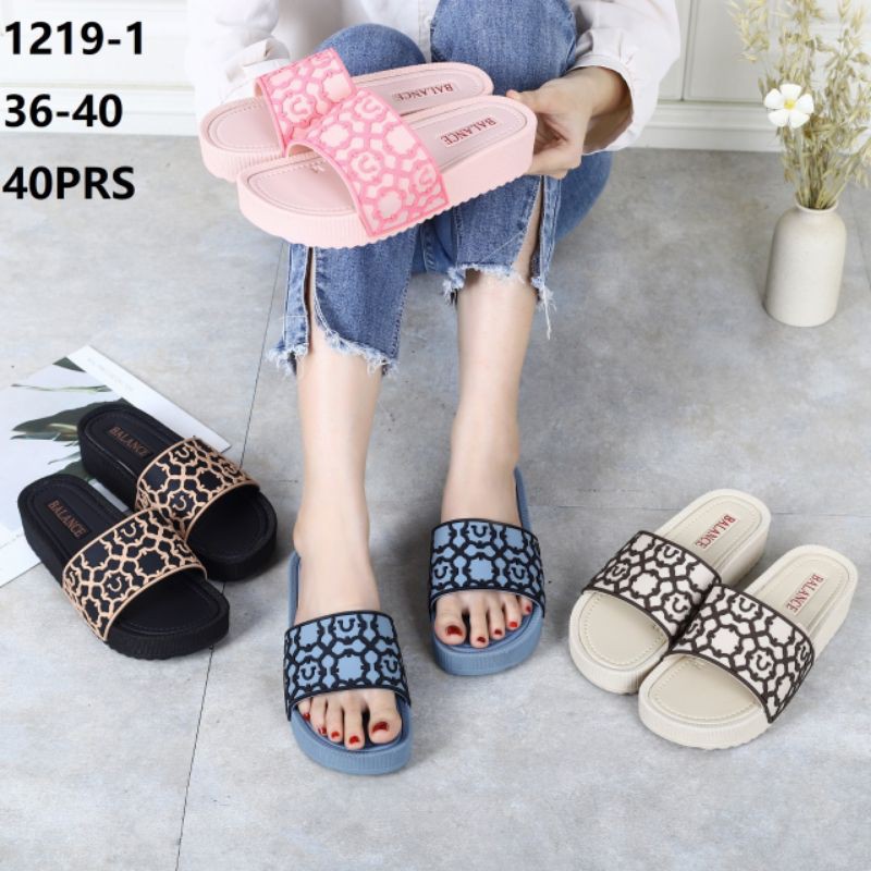 12.12 Birthday Sale New BLC 1219-1 Sandal Jelly Tebal Valleta Bacadeskripsi