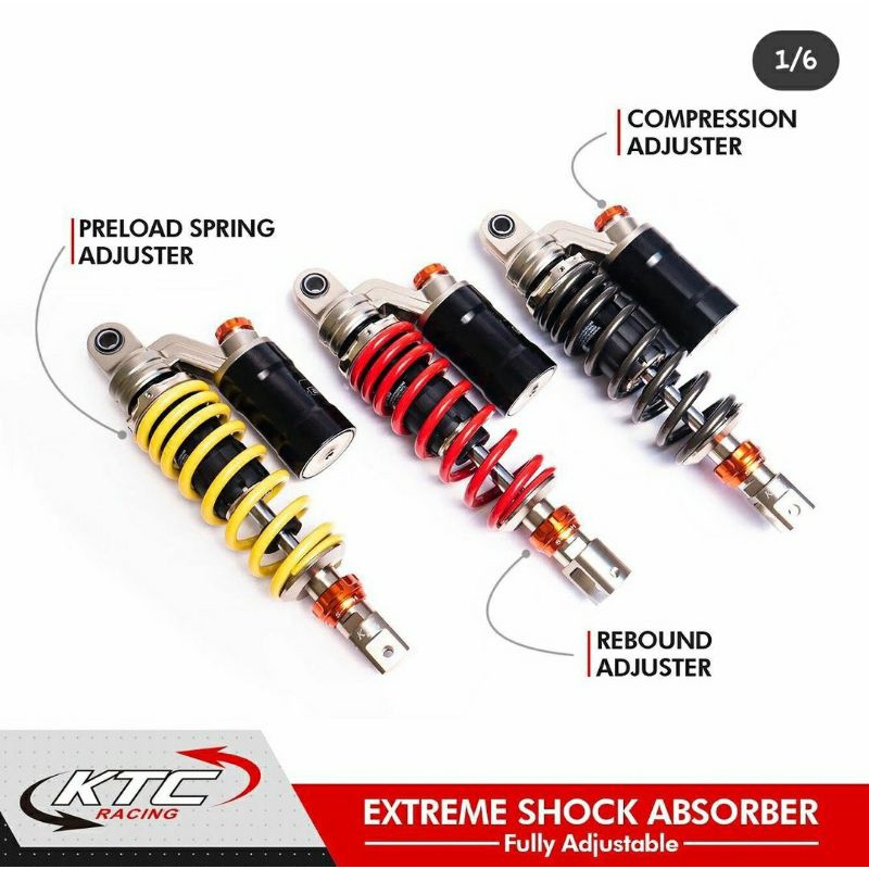 shock ktc tabung atas uk 330 ORIGINAL KTC