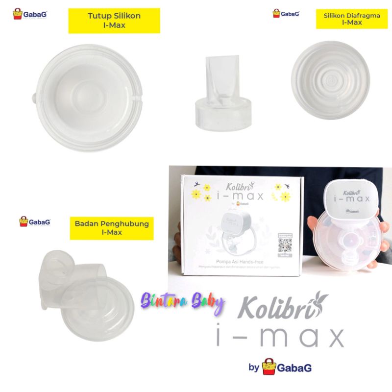 Sparepart Pompa Asi Gabag Kolibri I-Max Breast pump Aksesoris Valve Pompa Asi Gabag i max / Valve Gabag Kolibri minimax imax mini max gabag