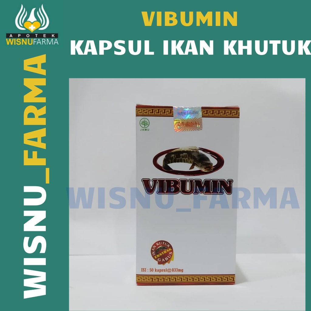 

VIBUMIN KAPSUL KHUTUK ISI 50