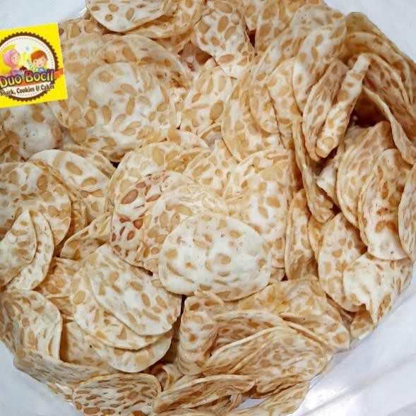 

BUKAN KALENG KALENG!!!! Keripik Tempe Oven Mini Spesial 250 Gram - Duo Bocil Snack