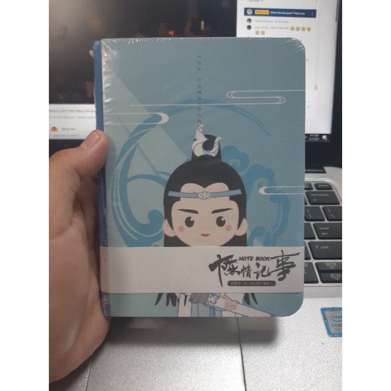 Hengdian MDZS official notebook lan wangji