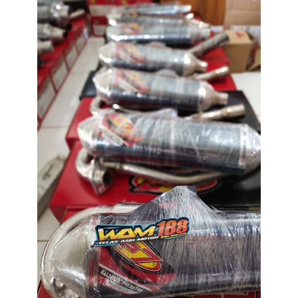 Knalpot gp7 balistic predator KNALPOT GP7 BALISTIC PREDATOR gp7 klx crf