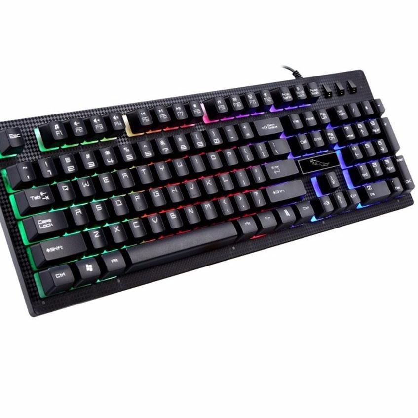 Kirim Langsung Leopard G20 Gaming Keyboard with LED RGB Light Game