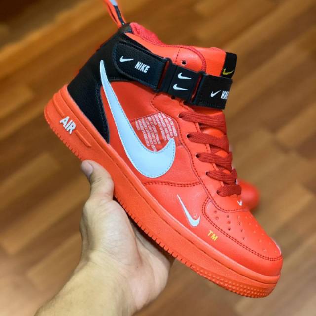 nike mid 1 red