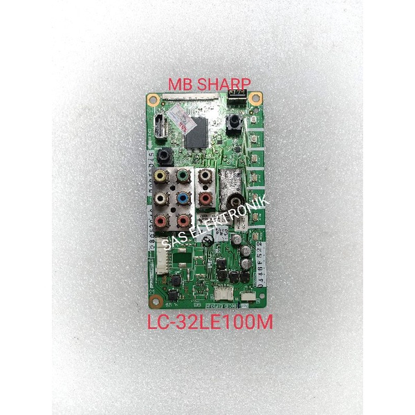 MB MOTHERBOARD MAINBOARD TV LED SHARP 32 LC32LE100M LC32LE100 M LC-32LE100M LC-32LE100 M