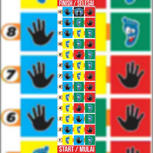 JEJAK KAKI TANGAN 4X1M