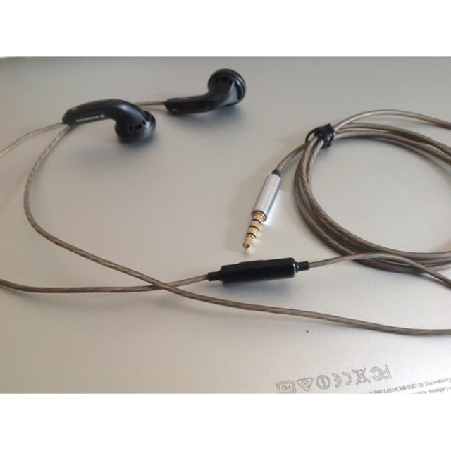 DIY Earbud Sennheiser MX500 Earphone Mic Upgrade Version Bass Headset