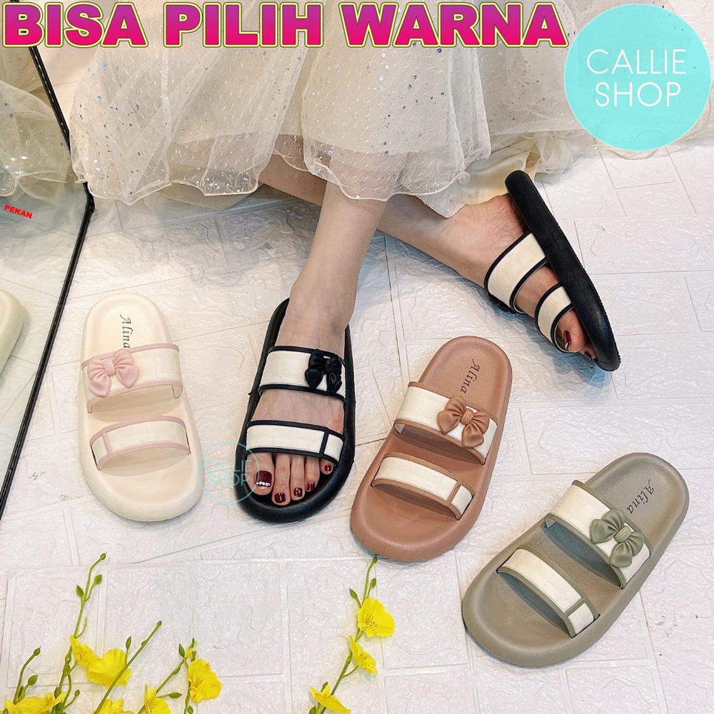 Sandal Wanita Ban 2 Pita Cantik Jelly 2207-A2 BAN2PT1