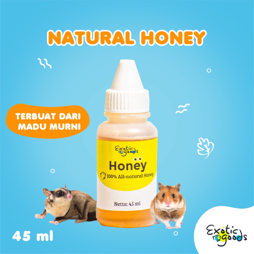 HONEY 45ml NATURAL PURE HONEY MADU MURNI MADU HUTAN