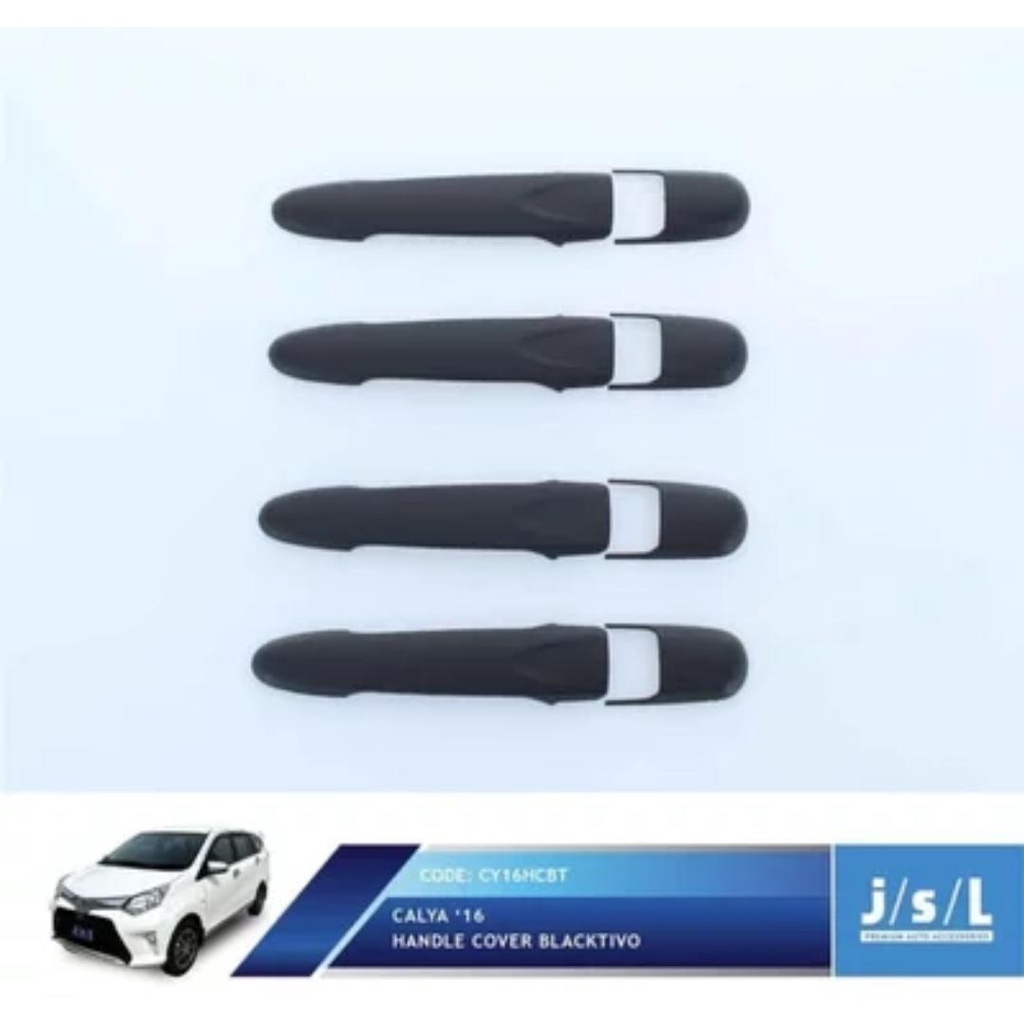 Handle Cover Calya Sigra All new avanza xenia Blacktivo Hitam JSL Cover Handle