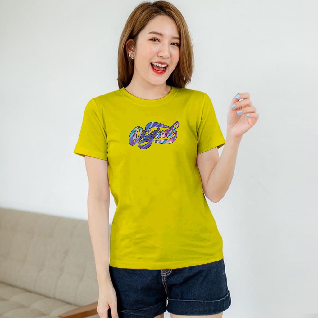 ISANNY SIZE.S M L XL XXL 2209-00057 KAOS OBLONG / KAOS CEWEK / ATASAN WANITA / ORIGINAL / READY STOCK