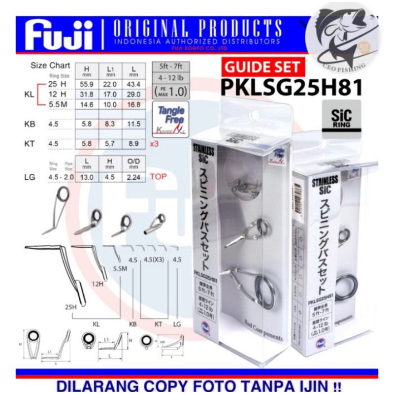 Harga Ring Guide Fuji Sic Set Terbaru November 2022 |BigGo Indonesia