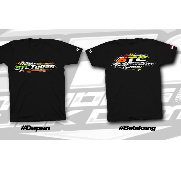 SGL.25Au22ᴳ ▫ KAOS ANIVERSARY STC TUBAN 4TH  || KAOS TRUCK MURAH FREE STIKER