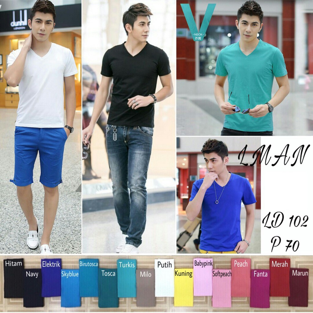 L Man ZARA | Kaos Pria | Kaos Cowo | Kaos Pria Polos | Kaos Cowo Polos Murah Meriah