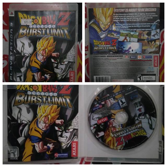 DIPILIH dragonball Z burslimit / MINI NINJAS / TEKKEN 6 | alice madness returns | kaset ps3 asli bd