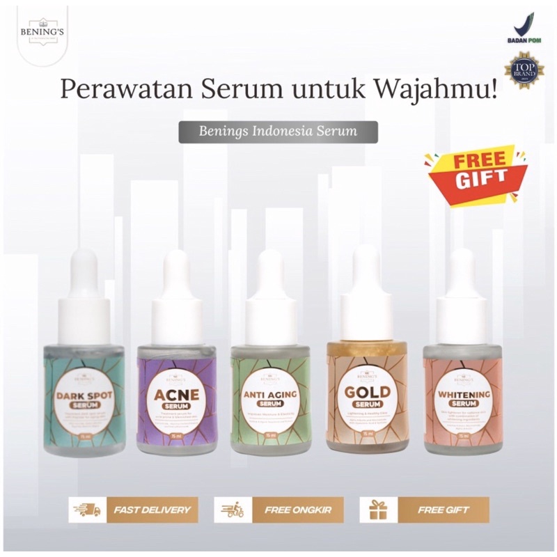 Serum Wajah Benings|Dr.Oky Pratama