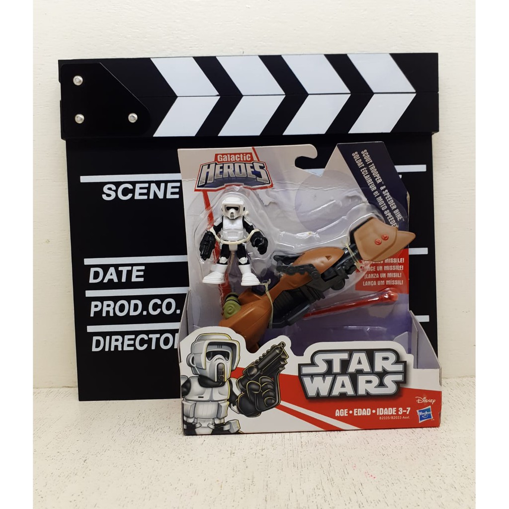 Figure Star Wars Galatic Heroes Scout Trooper Playskool H